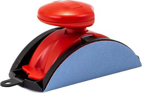 6″ Collapsible Hand Detail Sander Tool - Adjustable Manual Block Sander Sanding Block Sanders for Woodworking Hand Tools Block Plane - Dry and Wet Sanding - Wood Metal and Drywall - Corners and Angles in Saudi Arabia