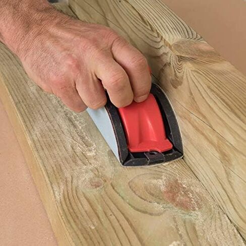 6″ Collapsible Hand Detail Sander Tool - Adjustable Manual Block Sander Sanding Block Sanders for Woodworking Hand Tools Block Plane - Dry and Wet Sanding - Wood Metal and Drywall - Corners and Angles in Saudi Arabia
