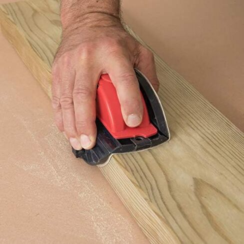 6″ Collapsible Hand Detail Sander Tool - Adjustable Manual Block Sander Sanding Block Sanders for Woodworking Hand Tools Block Plane - Dry and Wet Sanding - Wood Metal and Drywall - Corners and Angles in Saudi Arabia