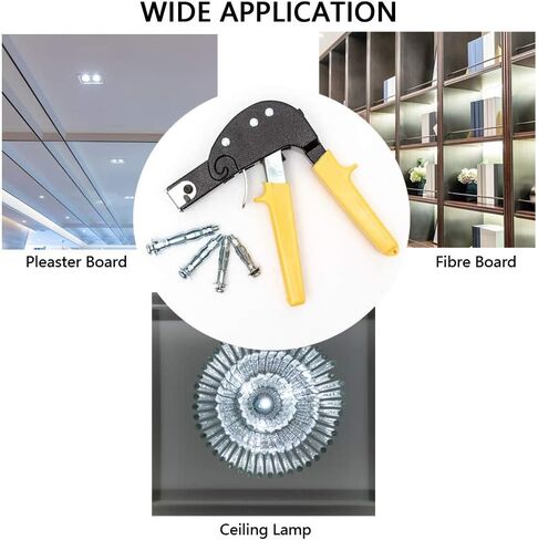 أداة تثبيت الحائط من Home Master Hardware شديدة التحمل مع Molly Bolt Hollow Drive Wall Ancherboard Fixerboard 72 قطعة in Kuwait