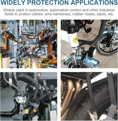 انبوب قماش قابل للانكماش بالحرارة بطول 1 انش بطول 18 قدم، غلاف بوليستر مرن منسوج بإحكام، لحزم اسلاك خراطيم السيارات والبحرية المطاطية in Kuwait