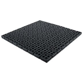 وسادة مقاومة للاهتزاز من المطاط من Forestchill، مقاس 45.72 سم × 45.72 سم × 1.9 سم، وسادة عزل اهتزاز الوافل شديدة التحمل لأجهزة التدفئة والتهوية وتكييف الهواء، وضاغط الهواء، والغسالة والمجفف، ووحدة مكيف الهواء in Kuwait