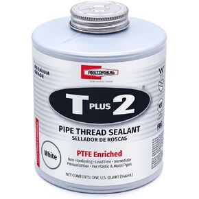 Rectorseal 23391 Quart Brush Top T Plus 2 Pipe Thread Sealant