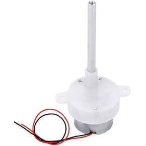 محرك تروس منخفض السرعة DC 12V بديل محرك تروس دودة صغير بعمود طويل لسيارة التحكم عن بعد وطائرات التحكم عن بعد in Kuwait