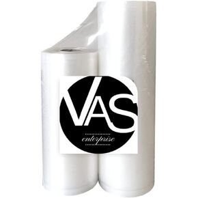 VAS Vacuum Sealer Bags 2 Pack- 8x50, 11x50 2 pack for Food Saver, Seal a Meal, BPA Free, Heavy Duty, Great for vac storage - Food Preserving Bag in Kuwait