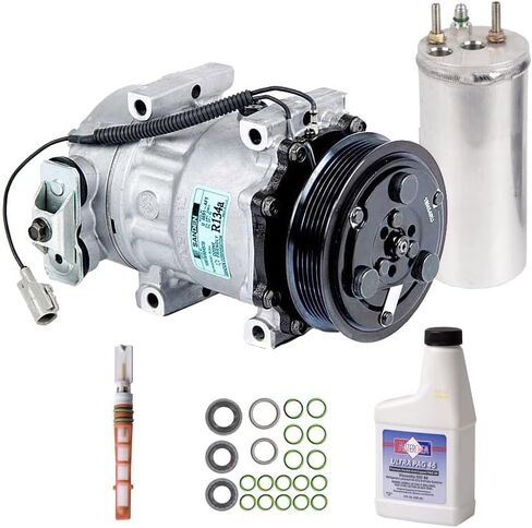 لدودج داكوتا 2000 2001 OEM ضاغط التيار المتردد مع طقم تصليح مكيف الهواء - BuyAutoParts 60-83192RN جديد in Saudi Arabia