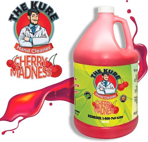 منظف ​​الأيدي الصناعي الفاخر الطبيعي من كوري تشيري مادنس، 4 جالون in Kuwait