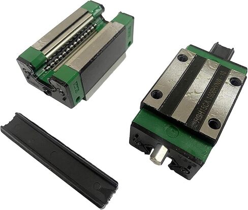 Mssoomm 2Pcs HGH15 - CA Carriage Slider Block for HGH15 15mm CNC Square Linear Guide Rail Kit, High Assembly and Square Slider for CNC Machine and DIY Project in Kuwait