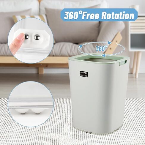 عجلات ذاتية اللصق من الفولاذ المقاوم للصدأ، عجلات معجون دوارة صغيرة تدور 360 درجة، بكرة لاصقة عالمية للأثاث، صناديق تخزين سفلية مختلفة، درج سلة المهملات، 8 قطع خرزة مزدوجة بيضاء in Kuwait