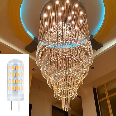 MINYAN G4 LED Bulb 10pcs 5W 110V~130V Daylight White No-Flicker Daylight White G4 Light Bulbs Replacement JC Bi-Pin Base G4 Bulb for Landscape Bulbs (6000K) in Saudi Arabia