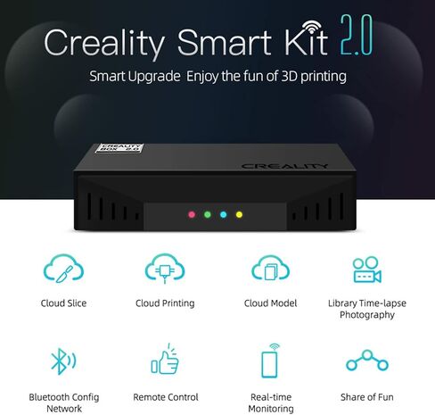 صندوق واي فاي 2.0، 2022 ترقية لاسلكي مساعد ذكي مع كاميرا و8G TF بطاقة ، شريحة سحابة / طباعة / شاشة في الوقت الحقيقي / صورة مرور الوقت، تناسب جميع الطابعات ثلاثية الأبعاد in Kuwait