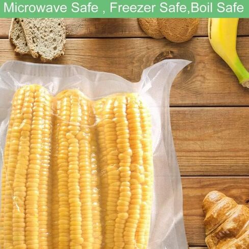 VAS Vacuum Sealer Bags 2 Pack- 8x50, 11x50 2 pack for Food Saver, Seal a Meal, BPA Free, Heavy Duty, Great for vac storage - Food Preserving Bag in Kuwait
