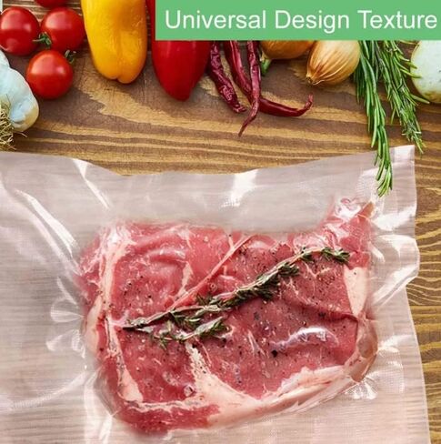 VAS Vacuum Sealer Bags 2 Pack- 8x50, 11x50 2 pack for Food Saver, Seal a Meal, BPA Free, Heavy Duty, Great for vac storage - Food Preserving Bag in Kuwait