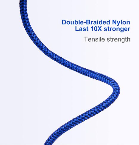 iPhone Charger Cable [Apple MFi Certified] USB to Lightning Cable 6FT 3Pack in Kuwait
