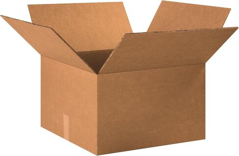 Partners Brand PHD202012DW Double Wall Boxes, 20"L x 20"W x 12"H, Kraft (Pack of 10) in Saudi Arabia