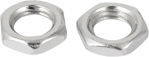 uxcell M8x1x3mm Zinc Plated Hex Nuts Fastener 50pcs for Screws Bolts in Kuwait