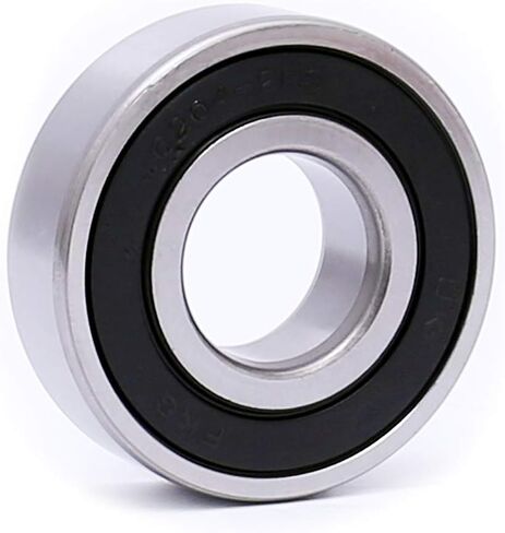 FKG 6204-2RS 20x47x14mm Deep Groove Ball Bearing Double Rubber Seal Bearings Pre-Lubricated 10 Pcs in Saudi Arabia