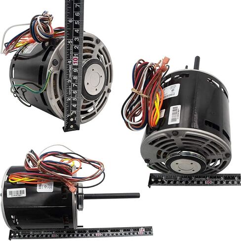 Supplying Demand W51-34BJA3-02 HVAC Blower Motor with 15/370 Single Oval Capacitor 3/4 HP 1 Phase 3 Speed 208/230V 1075 RPM in Saudi Arabia