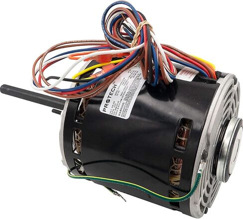 Supplying Demand W51-34BJA3-02 HVAC Blower Motor with 15/370 Single Oval Capacitor 3/4 HP 1 Phase 3 Speed 208/230V 1075 RPM in Saudi Arabia