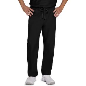 Landau Essentials Unisex Relaxed Fit 1-Pocket Drawstring Scrub Pants 7602