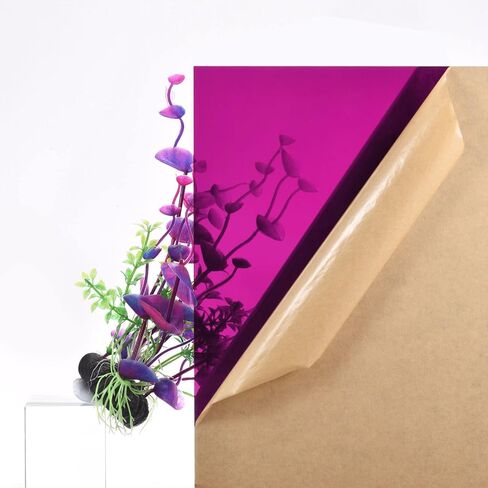 DMiotech 12 "× 12" 3 مم لوح أكريليك بلاستيكي سميك لوح أكريليك لوح أكريليك PMMA للحرف اليدوية DIY عرض مشروع تسجيل فارغ أرجواني شفاف in Saudi Arabia