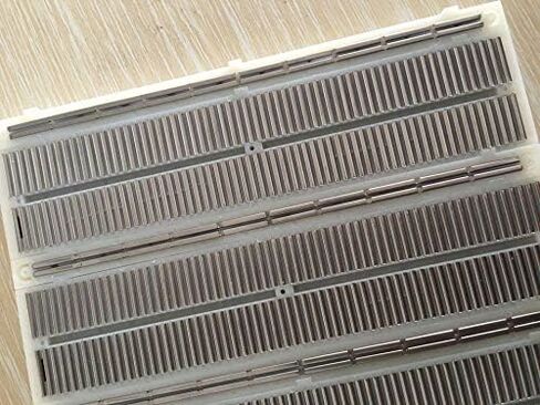 Makeronics Solderless 3220 Breadboard Ultimate Kit - 3220 نقطة ربط للتجربة مع لوحة خلفية من الألومنيوم + 65 قطعة + 140 شكل حرف U + 120P أسلاك توصيل نحاسية نقية in Kuwait