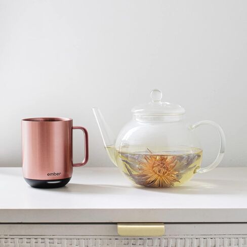 Ember Temperature Control Smart Mug 2, 10 Oz, App-Controlled Heated Coffee Mug with 80 Min Battery Life and Improved Design, White in Saudi Arabia