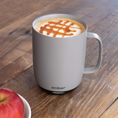 Ember Temperature Control Smart Mug 2, 10 Oz, App-Controlled Heated Coffee Mug with 80 Min Battery Life and Improved Design, White in Saudi Arabia