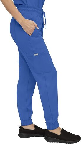 SOULFUL SCRUBS Jogger Pant for Women, 5 Pocket, Midrise Fit - Stylish Medical Scrub Pant 3502 Cora in Saudi Arabia