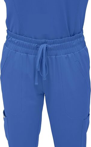 SOULFUL SCRUBS Jogger Pant for Women, 5 Pocket, Midrise Fit - Stylish Medical Scrub Pant 3502 Cora in Saudi Arabia