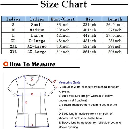 Halloween Scrub Tops Women Cute V-Neck Pumpkin Elf Printed Nurse Working Uniforms 2 Pockets Holiday Stretchy Tee Shirt in Kuwait