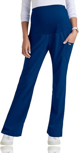 BARCO Grey's Anatomy Scrubs - Lilah Maternity Scrub Pant for Women, Knit Waistband All-Day Comfort Women's Scrub Pant in Saudi Arabia