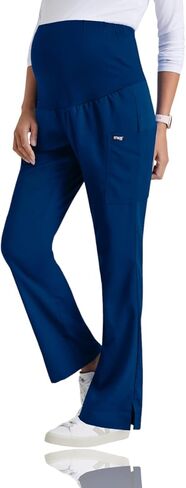 BARCO Grey's Anatomy Scrubs - Lilah Maternity Scrub Pant for Women, Knit Waistband All-Day Comfort Women's Scrub Pant in Saudi Arabia