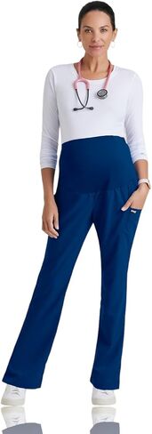 BARCO Grey's Anatomy Scrubs - Lilah Maternity Scrub Pant for Women, Knit Waistband All-Day Comfort Women's Scrub Pant in Saudi Arabia