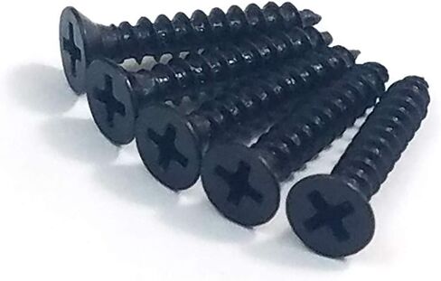 Oil Rubbed Bronze Wood Screws 9 x 1 Inch, 24 Pack in Saudi Arabia