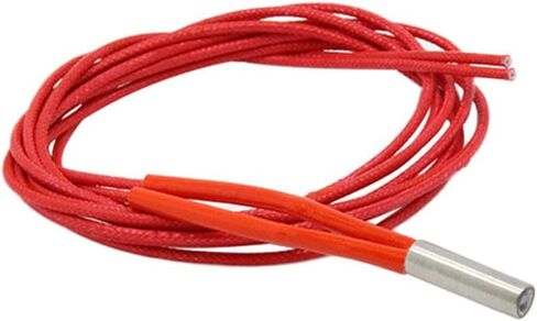 سخان خرطوشة سيراميك 620 24 فولت 40 واط وثيرمستور ان تي سي 100 كلفن 3950 لطابعة ثلاثية الابعاد كرياليتي CR-10S برو وCR-X واندر 3 واندر 3 برو وبروسا مندل (عبوة من 10 قطع) in Kuwait