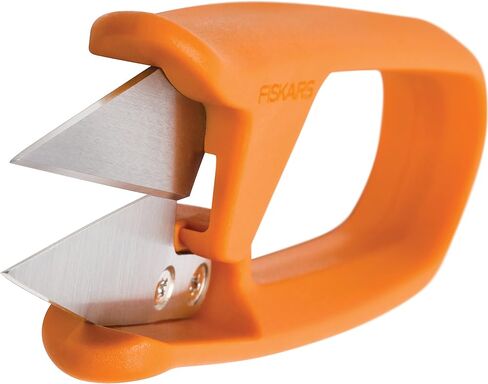 Fiskars Thread Snip Scissors, Gray Orange 7.13 x 3.75 x 0.63 in Saudi Arabia