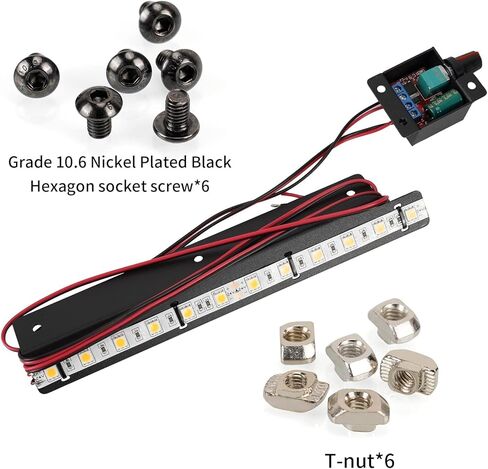 مجموعة ترقية شريط الضوء للطابعة ثلاثية الأبعاد LED 24 فولت لـ Creality Ender 3 V2 Ender 3 Pro Ender 3 CR6 SE in Kuwait