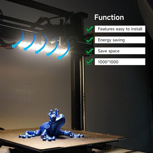 مجموعة ترقية شريط الضوء للطابعة ثلاثية الأبعاد LED 24 فولت لـ Creality Ender 3 V2 Ender 3 Pro Ender 3 CR6 SE in Kuwait