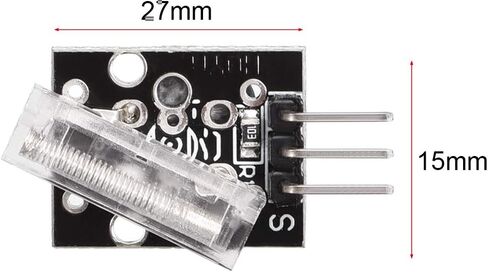 uxcell Percussion Knock Sensor Module with LED KY-031 for DIY Starter 5pcs in Saudi Arabia