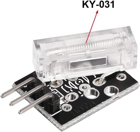 uxcell Percussion Knock Sensor Module with LED KY-031 for DIY Starter 5pcs in Saudi Arabia