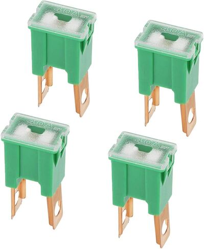 Uxcell Tridge Fuse 32V 40A ذكر طرفي بليد J صندوق علبة للشاحنة 4 قطع in Saudi Arabia