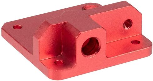 محرك تغذية الطارد الرسمي كرياليتي 3 دي MK-8 من الالومنيوم المطور 1.75 ملم اندر 3 برو، اندر 5/5 بلس/برو، سلسلة CR-10، CR-10S، CR 20/20 برو (احمر) in Kuwait