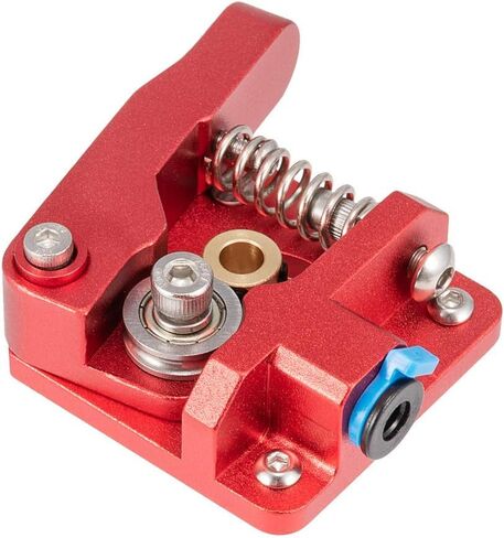 محرك تغذية الطارد الرسمي كرياليتي 3 دي MK-8 من الالومنيوم المطور 1.75 ملم اندر 3 برو، اندر 5/5 بلس/برو، سلسلة CR-10، CR-10S، CR 20/20 برو (احمر) in Kuwait