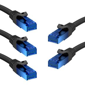KabelDirekt – Network Cable 10Gbps – 65ft, Black in Saudi Arabia