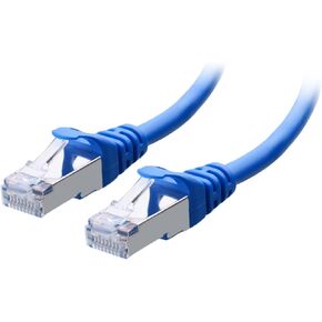 Cable Matters 10Gbps Snagless Shielded Cat 6A Ethernet Cable, 50ft, Black | S/FTP Shielded, 26 AWG Bare Copper, 550MHz Bandwidth, Gold-Plated RJ45, Cat 6A Cable, Ethernet Cord in Saudi Arabia