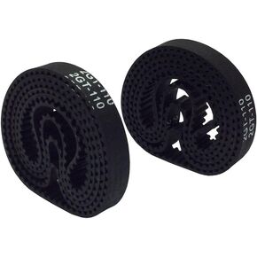Pnzxi 10pcs 110-2GT-6 Timing Belt Length= 110mm Width=6mm Rubber Closed Loop GT2 110mm Timing Belt for 3D Printer in Kuwait