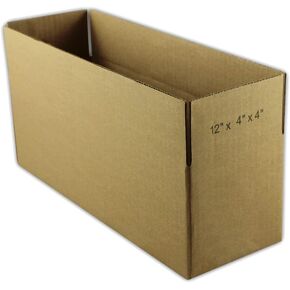 EcoSwift 50 12x4x4 Corrugated Cardboard Packing Boxes Mailing Moving Shipping Box Cartons in Saudi Arabia