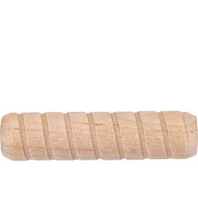 Pinehurst Crafts 1/2 Inch x 2 Inch Spiral Wood Dowel Pins, Great for Furniture, Cabinetry and Craft Projects, Pack of 50 in Kuwait