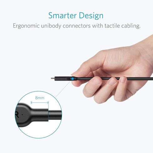 Anker USB-C to USB-C 3.1 Gen 2 Cable (3ft) with Power Delivery, for iPhone 15Pro/15ProMax/15/15Plus Apple MacBook, Huawei Matebook, iPad Pro 2020, Chromebook and More Type-C Devices/Laptops in Saudi Arabia